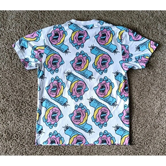 Santa Cruz X Odd Future T-Shirt Men's Medium White Short Sleeve - Picture 4 of 8